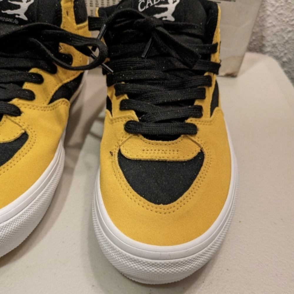 Vans Skate Half Cab Men Bruce Lee Popcush Yellow Be Like Water Yellow 0124 Rare - Picture 5 of 14